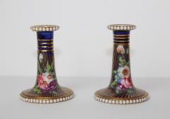  Spode A fine pair of Spode minature candlesticks Patten No 2478 - 304645