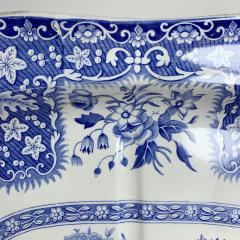  Spode Copeland Garrett Late Spode Blue and White Filigree Pattern Platter - 3060117