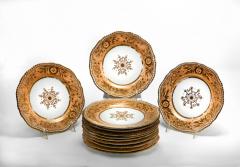  Spode Set of Twelve Porcelain Dessert Plates - 4456770