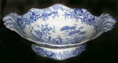  Spode Spode Blue and White Footed Dessert Compote - 1691413
