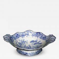  Spode Spode Blue and White Footed Dessert Compote - 1693496