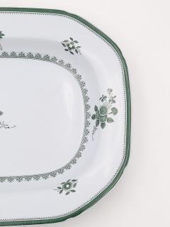  Spode Spode Gloucester Pattern Platter in Green circa 1920 - 3351655