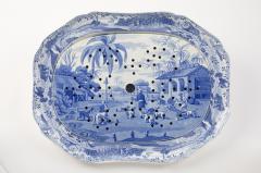  Spode Two Piece Platter and Drainer Indian Sporting Series Dooreahs Leading Out Dogs - 2986253