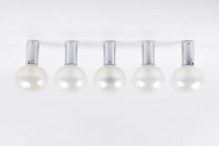  Staff Leuchten 1960s Motoko Ishii Glass Metal Ceiling or Wall Lamps for Staff Leuchten - 2200841