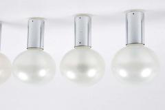  Staff Leuchten 1960s Motoko Ishii Glass Metal Ceiling or Wall Lamps for Staff Leuchten - 2200842