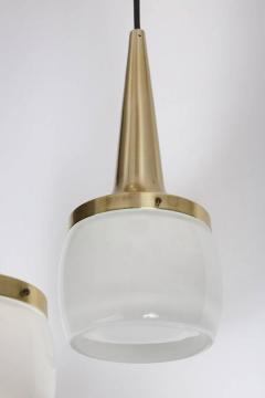  Staff Leuchten 1960s Staff Leuchten Large 3 Pendant Chandelier - 617514