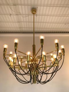  Staff Leuchten Brass Chandelier by Staff Leuchten Germany 1980s - 522307