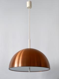  Staff Leuchten Elegant Mid Century Modern Copper Pendant Lamp by Staff Schwarz Germany 1960s - 2244950