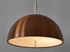  Staff Leuchten Elegant Mid Century Modern Copper Pendant Lamp by Staff Schwarz Germany 1960s - 2244951