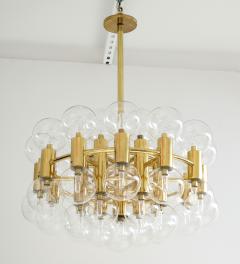  Staff Leuchten Rare Motoko Ishii for Staff Leuchten chandelier in Brass with 37 Globes - 3084245