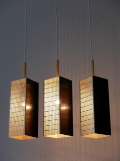  Staff Leuchten Set of Three Mid Century Modern Pendant Lamps by Staff Leuchten Germany 1960s - 3399417