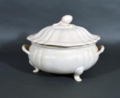  Staffordshire 18th Century Staffordshire Saltglaze Stoneware Soup Tureen Cover Stand - 1614218