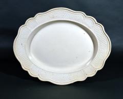  Staffordshire 18th Century Staffordshire Saltglaze Stoneware Soup Tureen Cover Stand - 1614224