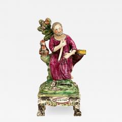  Staffordshire Circa 19th Century St Peter Staffordshire Figure England - 1942335