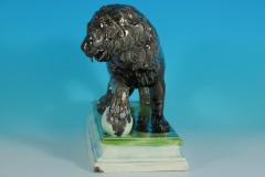  Staffordshire Ralph Wood Staffordshire Pearlware Medici Lion - 1747790