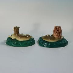  Staffordshire Rare Pair Staffordshire Lion and Lioness Figures - 4540116