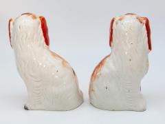  Staffordshire Small Orange and White Staffordshire Dogs - 2081860
