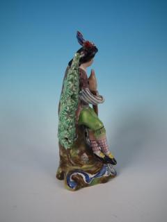  Staffordshire Staffordshire Pearlware Bocage Piper Figure - 1744838