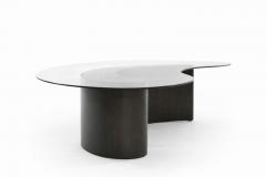  Stamford Modern Apostrophe Coffee Table in Espresso Walnut - 4534764