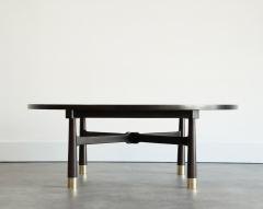  Stamford Modern Medallion Coffee Table in Espresso Walnut by Stamford Modern - 4536394