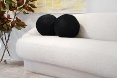  Stamford Modern Orb Accent Pillow in Deep Loden Alpaca by Holly Hunt - 2397505