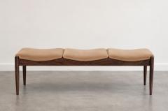  Stamford Modern Wave III Bench in Dark Walnut by Stamford Modern - 4743195