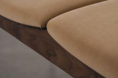  Stamford Modern Wave III Bench in Dark Walnut by Stamford Modern - 4743199