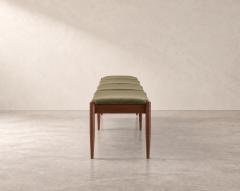  Stamford Modern Wave IV Bench in Special Walnut by Stamford Modern - 4824689