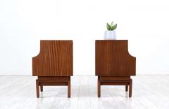  Stanley Furniture Mid Century Modern Sculpted Night Stands by Stanley Furniture - 2322210