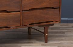  Stanley Furniture Mid Century Modern Walnut Dresser by Stanley - 3641798