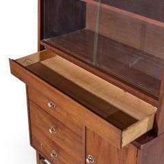  Stanley Furniture Stanley Mid Century Walnut Credenza and Hutch - 4496924