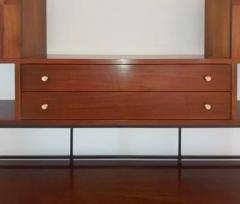  Stanley Furniture True Mid Century Classic Inlaid Rosewood Walnut Credenza Cabinet by Stanley USA - 3442365