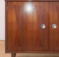  Stanley Furniture True Mid Century Classic Inlaid Rosewood Walnut Credenza Cabinet by Stanley USA - 3442430