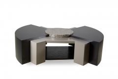  Stanley Tigerman Stanley Tigerman and Margaret McCurry Mica and Granite Coffee Table - 2794280