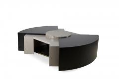  Stanley Tigerman Stanley Tigerman and Margaret McCurry Mica and Granite Coffee Table - 2794283