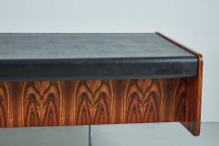  Ste Marie Laurent Rosewood and Chrome Desk by Ste Marie Laurent - 194665