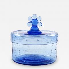  Steuben Glass Box Steuben Fry Glass Co Blue Color - 143615