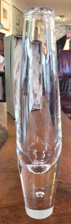  Steuben Glass Mid Century Steuben Teardrop Bud Vase - 4270193