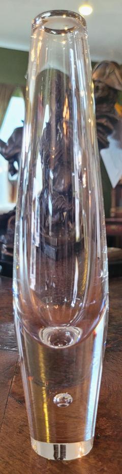  Steuben Glass Mid Century Steuben Teardrop Bud Vase - 4270200