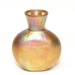  Steuben Glass Steuben Gold Aurene Glass Small Oval vase - 4310790