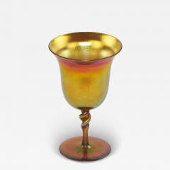  Steuben Glass Steuben Gold Aurene Large Wine Glass - 4311330