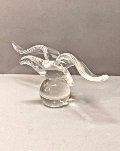  Steuben Glass Steuben Sculpture of Eagle on Sphere - 1772924