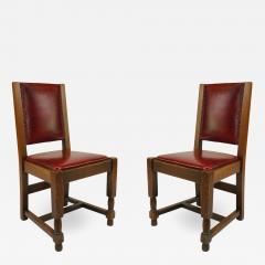  Stickley Bros Set of Six American Mission Oak Side Chairs - 1447380