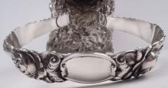  Stieff Gorgeous Stieff Baltimore Repousse Sterling Silver Bridal Basket 1914 - 3986532