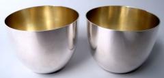  Stieff Pair of Stieff Colonial Revival Sterling Silver Jefferson Cups in Case - 4424546