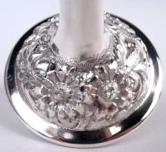  Stieff Set of 4 Stieff Baltimore Repousse Sterling Silver Goblets 1934 - 4338809