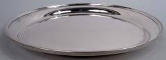  Stieff Stieff American Modern Sterling Silver Round 10 Inch Tray - 4215183