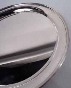  Stieff Stieff American Modern Sterling Silver Round 10 Inch Tray - 4215185