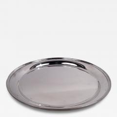  Stieff Stieff American Modern Sterling Silver Round 10 Inch Tray - 4217467