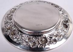  Stieff Stieff Rose Baltimore Repousse Sterling Silver Bread Butter Plates - 4147727